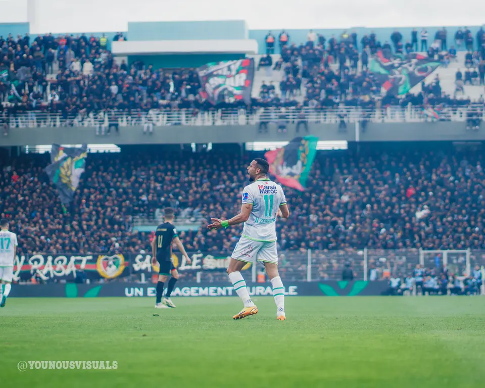 Raja vs asfar Naoufal Zerhouni