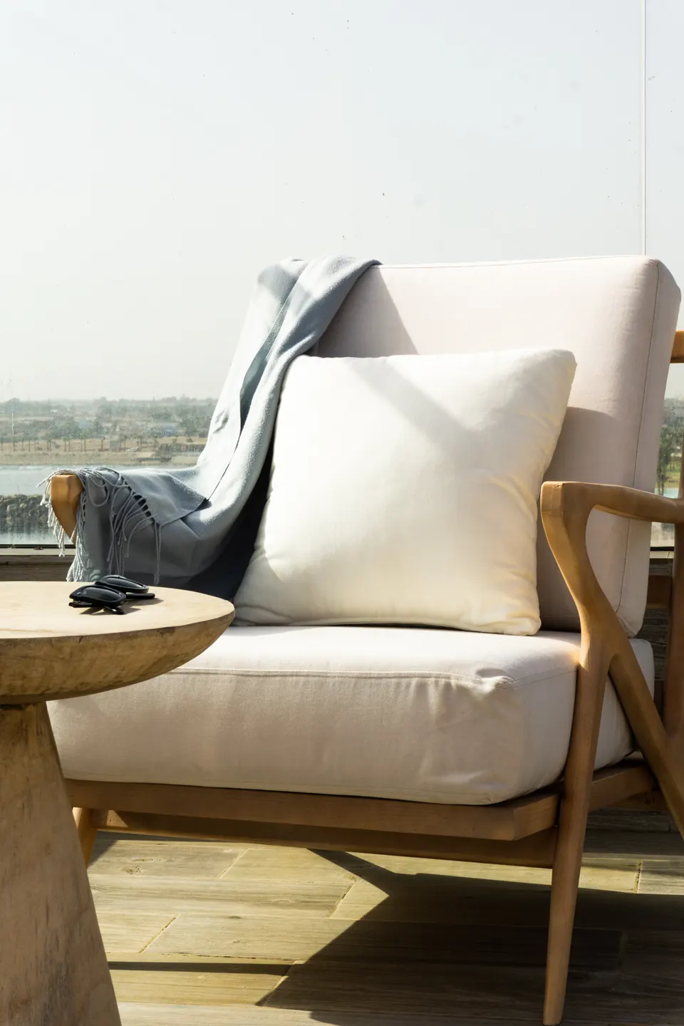 Outdoor furnite couch details chair